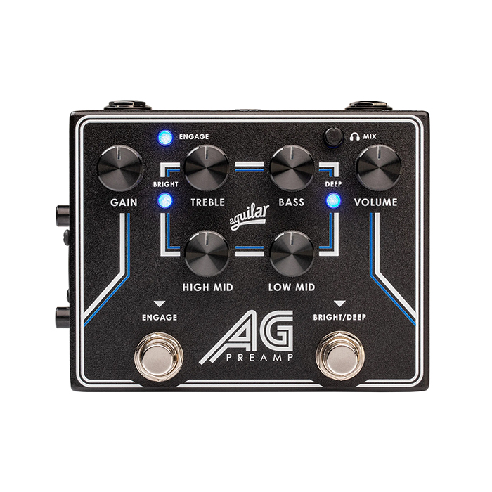 Pré-Amplificador Aguilar AG Preamp - Analógico para Contrabaixo com DI