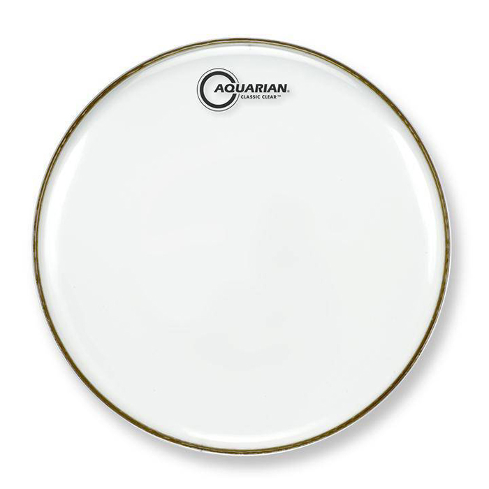Pele Aquarian Classic Clear Snare Side – 14" (Resonante para Caixa)