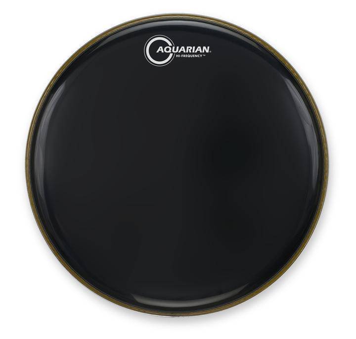 Pele Aquarian Hi-Frequency Resonant – 16" (Resonante, Preto Brilhante)