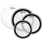 Kit de Peles Aquarian Performance II Clear – 10" / 12" / 16" (Value Pack)